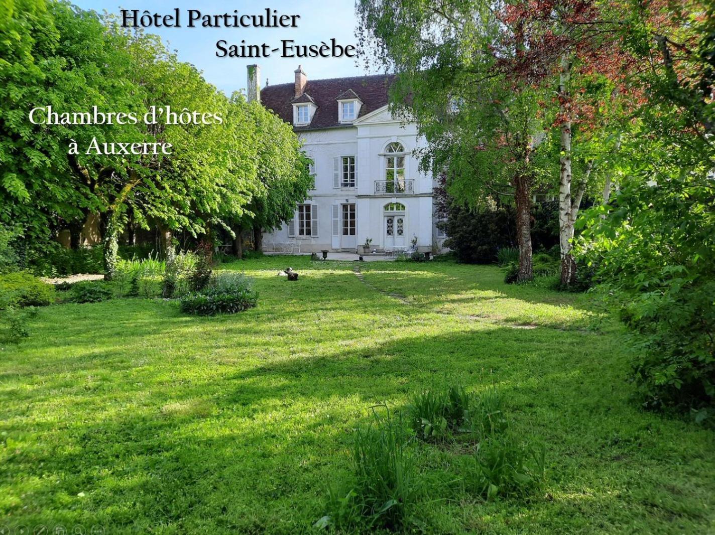 Saint-Eusebe Mansion - Hotel Particulier St-Eusebe Auxerre Exterior photo
